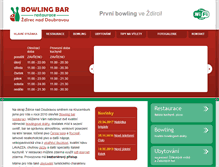 Tablet Screenshot of bowling-bar-zdirec.cz
